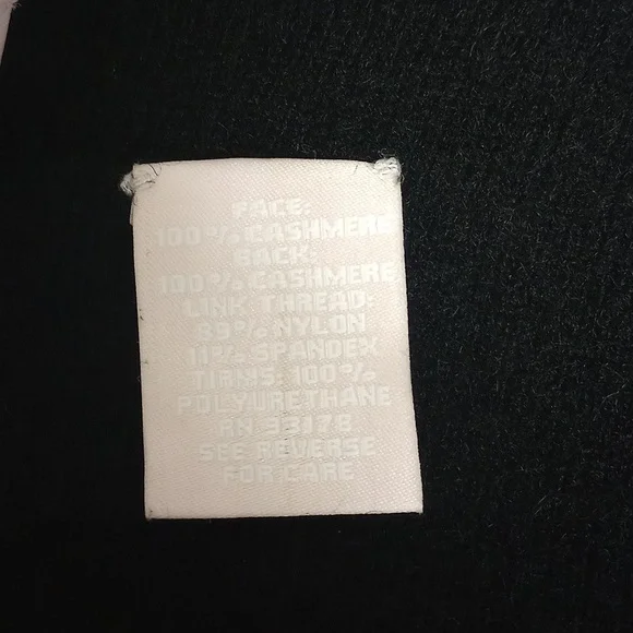 🆕 THE CASHMERE PROJECT "AUTUMN" NAVY BLUE & BLACK REVERSIBLE PONCHO - Picture 11 of 14